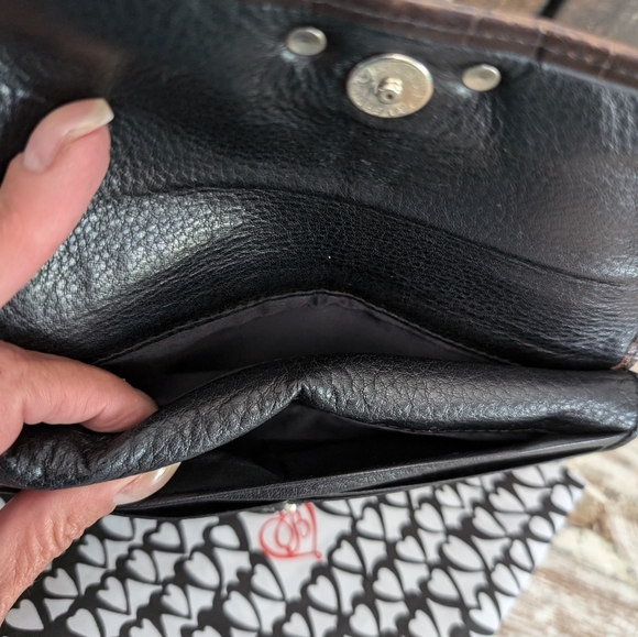 Vintage Brighton Crossbody/ Clutch Wallet with Dust Bag - Picture 8 of 13